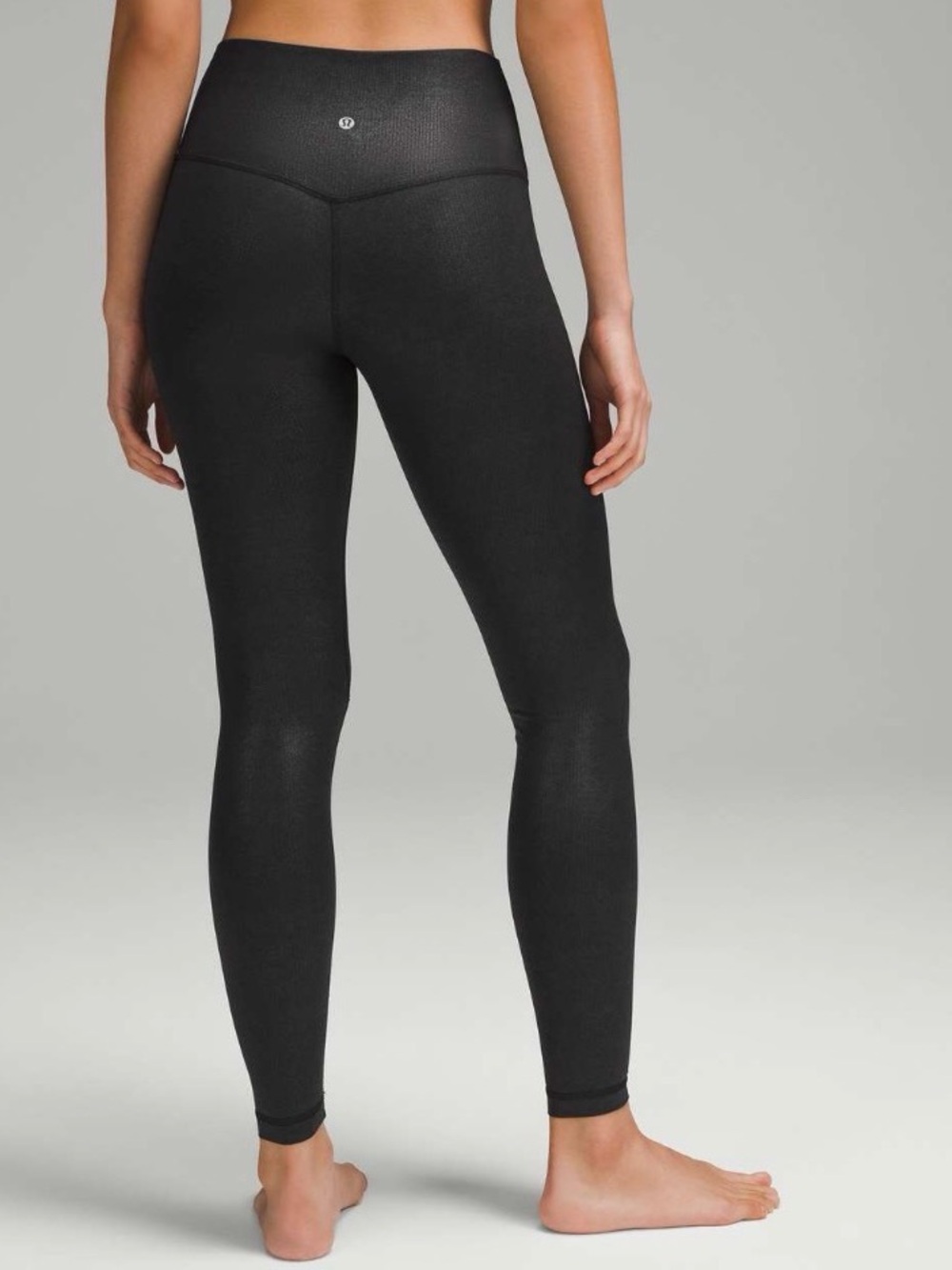 Lululemon Align Ribbed High-Rise Pant 28" Shine
Black